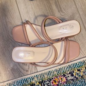 Mauve cute mules from boohoo